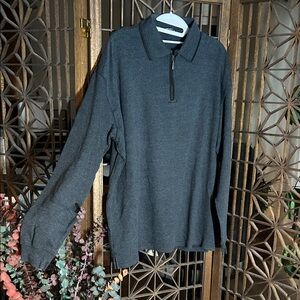 RAGMAN PULLOVER WITH ZIPPER XL